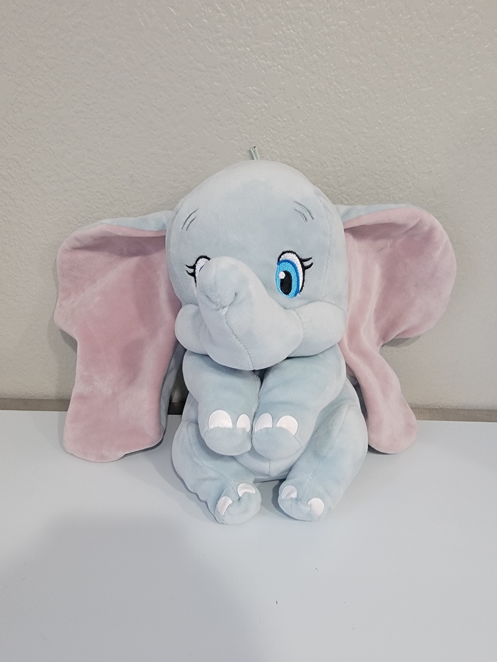 Disney Baby Dumbo Elephant Plush Blue Pink 2024 Stuffed Animal Toy